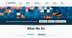 Desktop Screenshot of distribion.com